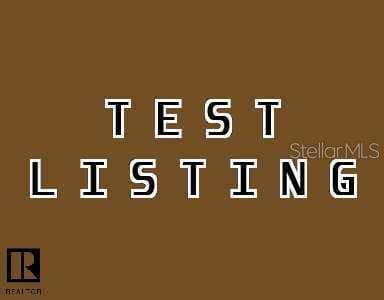 123 SW Testhome ROAD Fort Meade 88888
