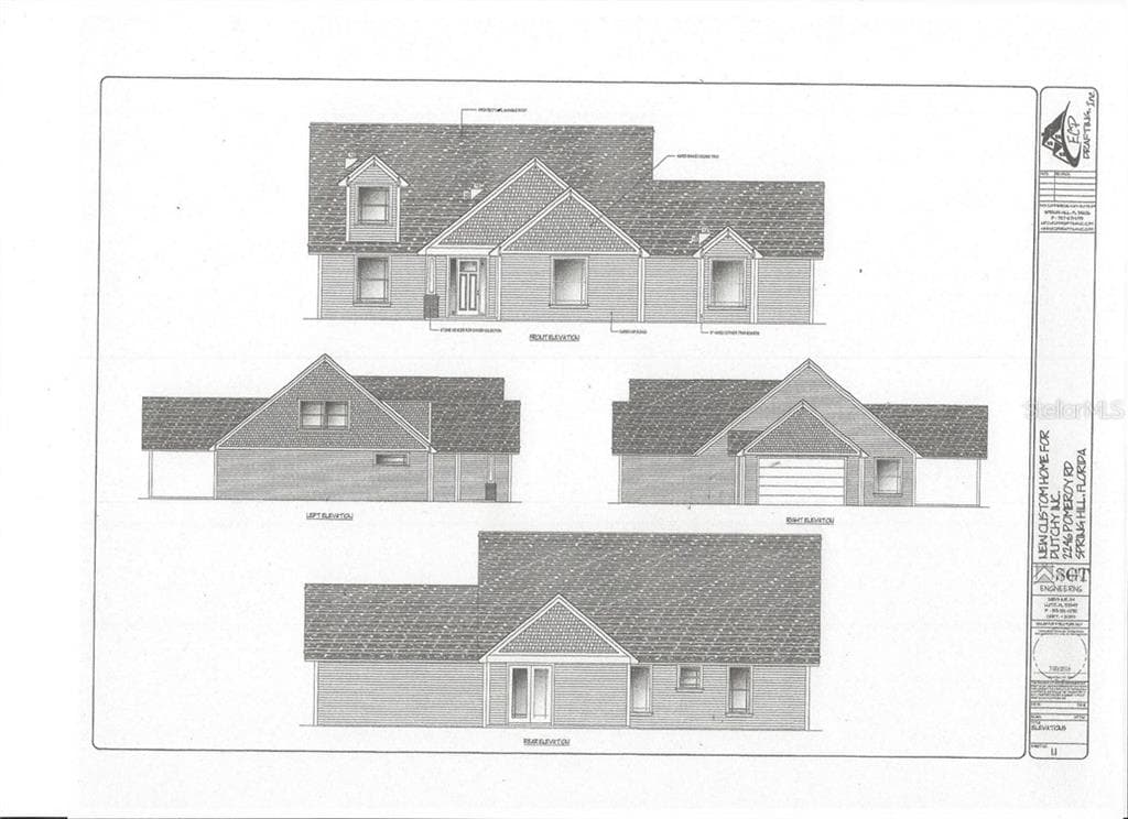 2246 POMEROY ROAD SPRING HILL, FL 34609