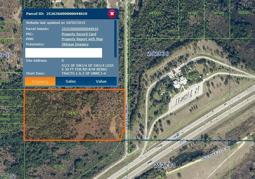 HOLY COW RD POLK CITY, FL 33868