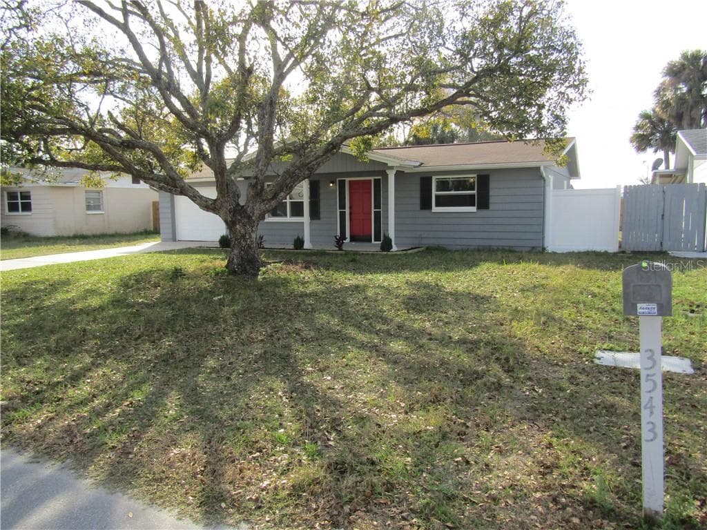 3535 CONNON DRIVE NEW PORT RICHEY, FL 34652