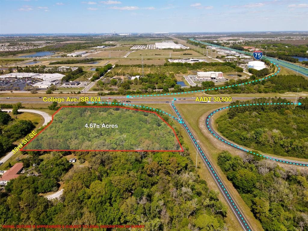 S OF COLLEGE AVENUE ON 33RD STREET SE RUSKIN, FL 33570