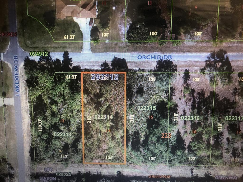 BL223 L14 ORCHID DRIVE INDIAN LAKE ESTATES, FL 33855