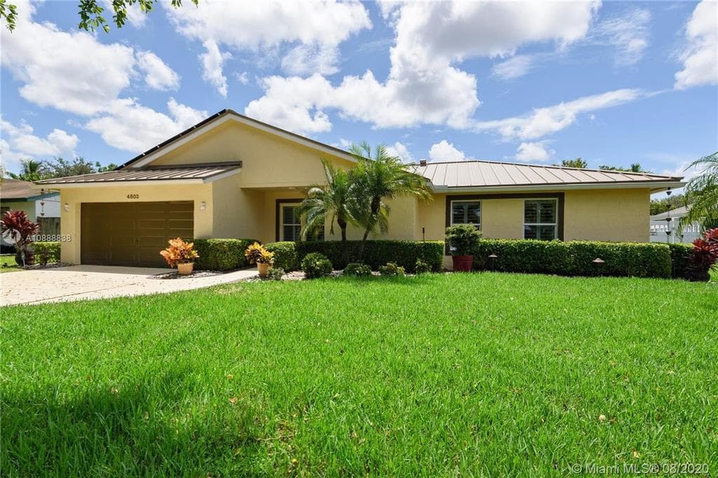 4803 SW 119TH AVENUE COOPER CITY, FL 33330