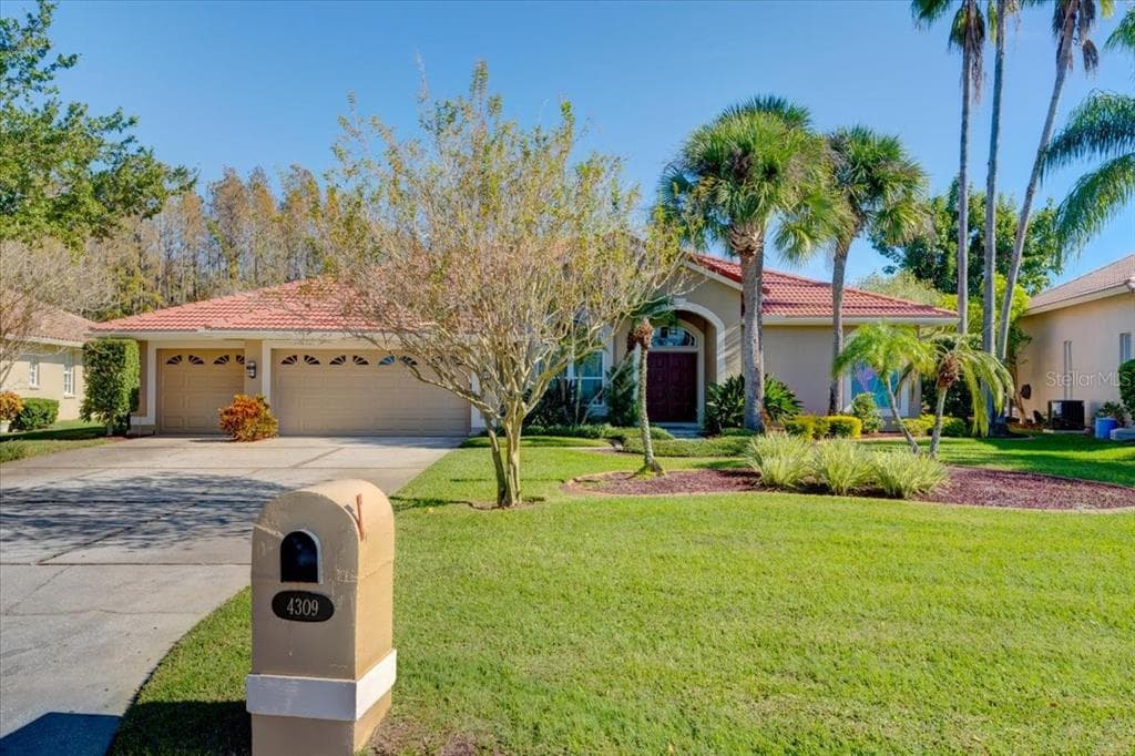 4309 BEAU RIVAGE CIRCLE LUTZ, FL 33558