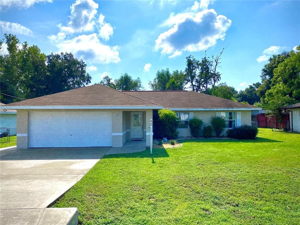 11865 SE 71ST TERRACE ROAD BELLEVIEW, FL 34420