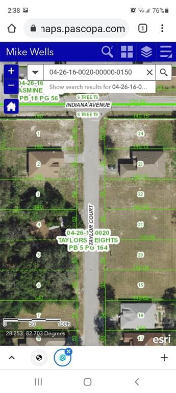 Lot 3 TAYLOR COURT NEW PORT RICHEY, FL 34652