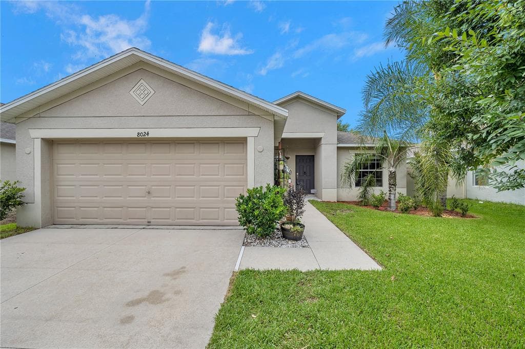 8024 CHERRY BRANCH DRIVE RUSKIN, FL 33573