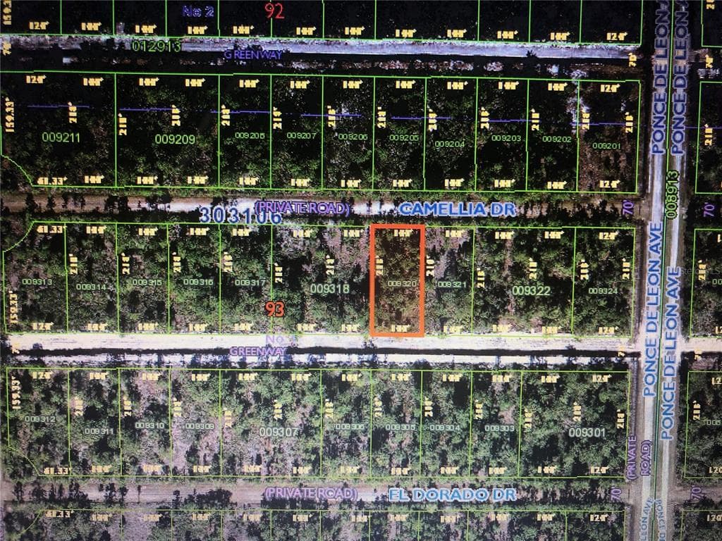Block 93 Lot 20 CAMELLIA DRIVE INDIAN LAKE ESTATES, FL 33855