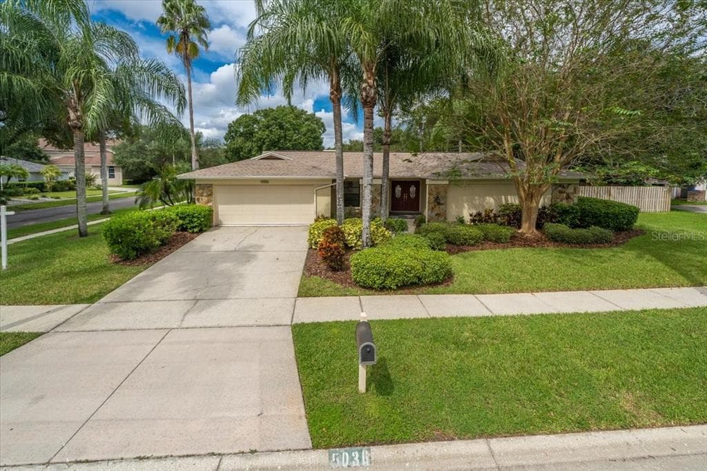 5036 BARROWE DRIVE TAMPA, FL 33624