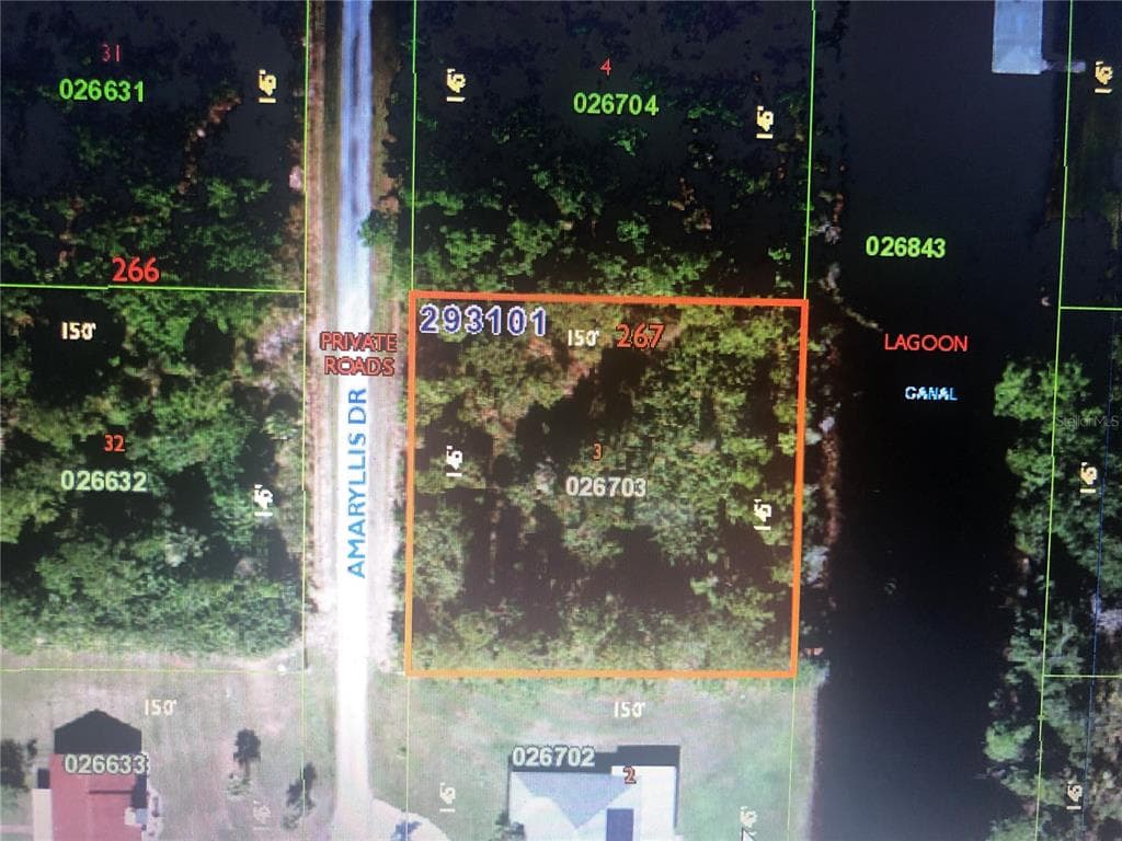 Blk 267 Lot 3 AMARYLLIS DRIVE S INDIAN LAKE ESTATES, FL 33855