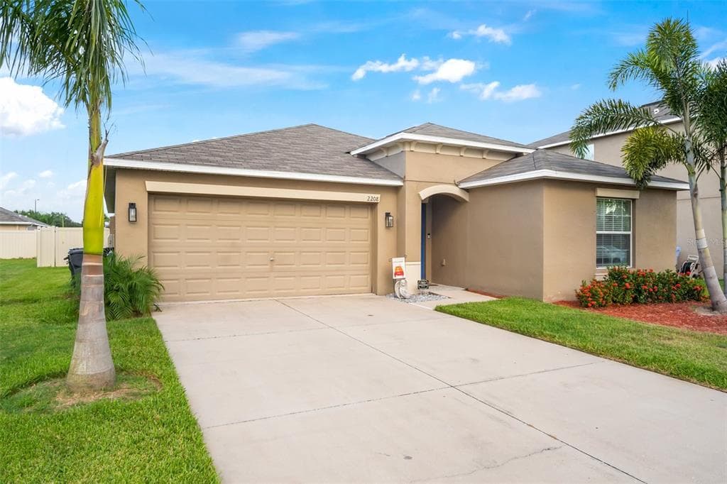2208 PURPLE ORCHID PLACE RUSKIN, FL 33570