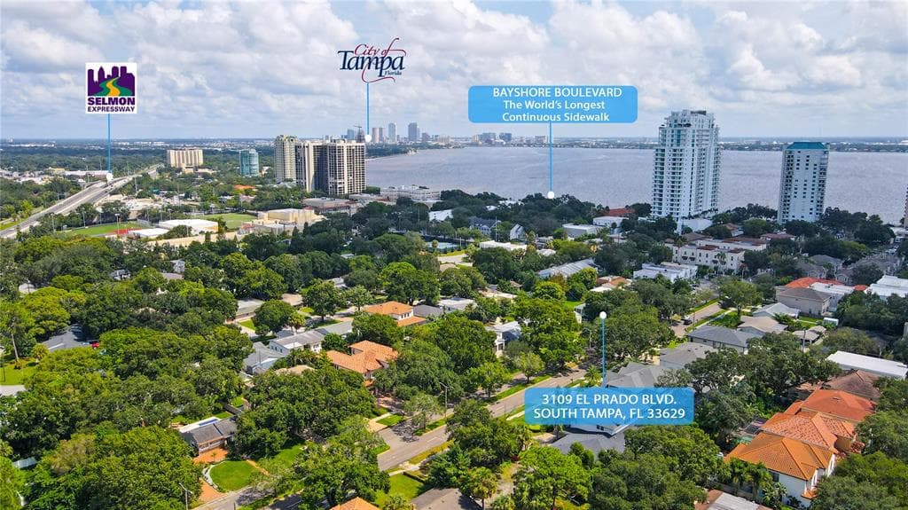 3109 W EL PRADO BOULEVARD TAMPA, FL 33629