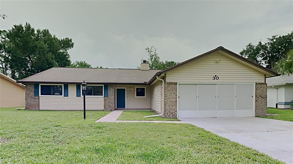 30 WESTMINSTER DRIVE PALM COAST, FL 32164