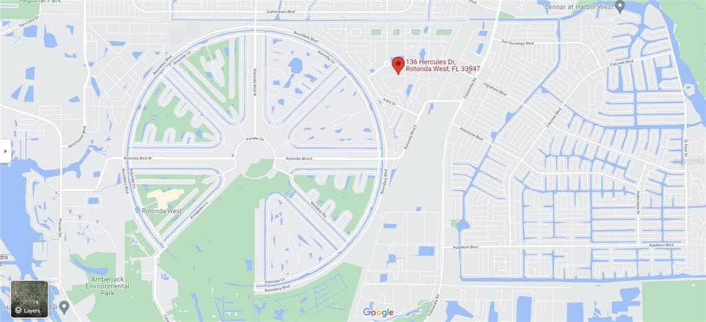 136 HERCULES DRIVE ROTONDA WEST, FL 33947