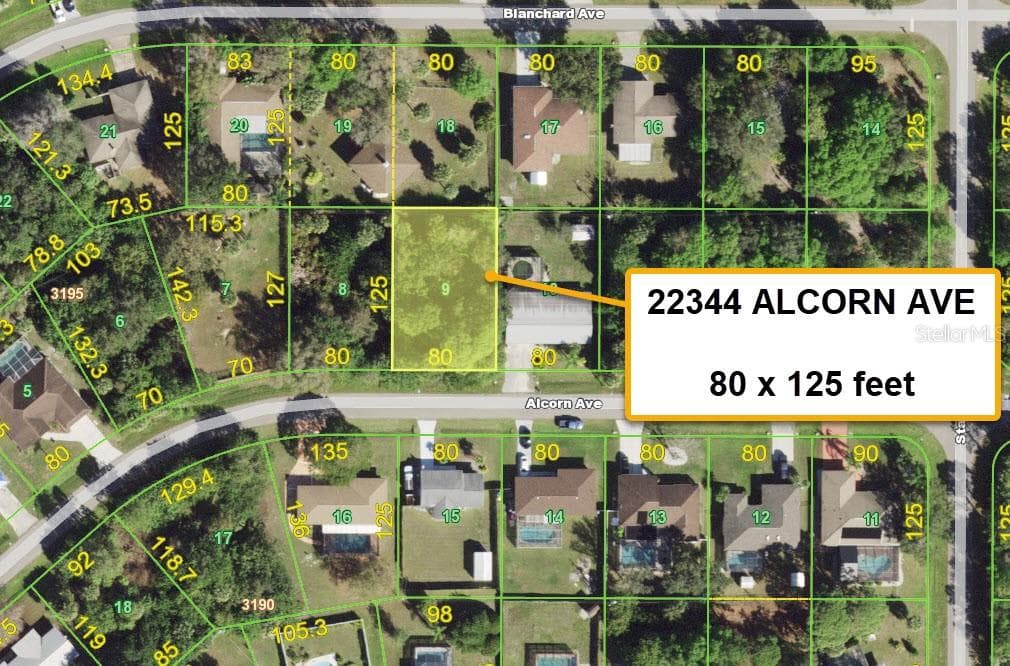 22344 ALCORN AVENUE PORT CHARLOTTE, FL 33952