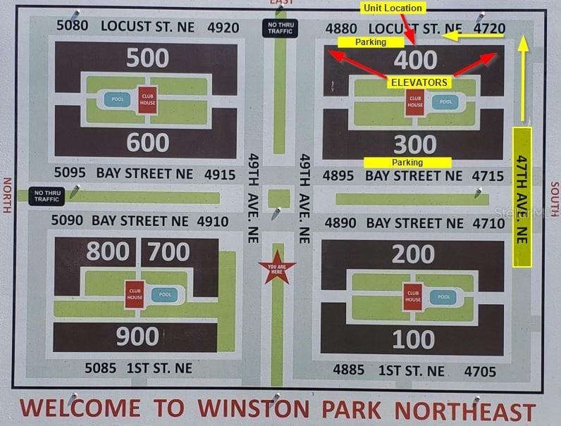 4880 LOCUST STREET NE UNIT 321 ST PETERSBURG, FL 33703