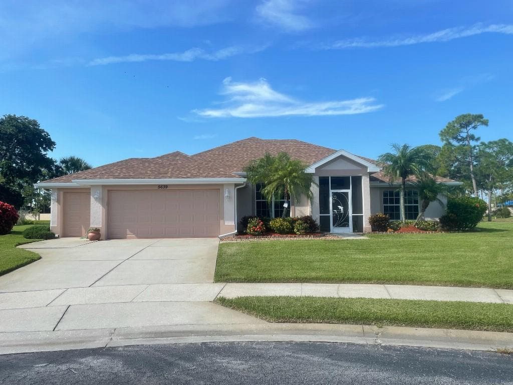 5639 SABAL TRACE DRIVE NORTH PORT, FL 34287