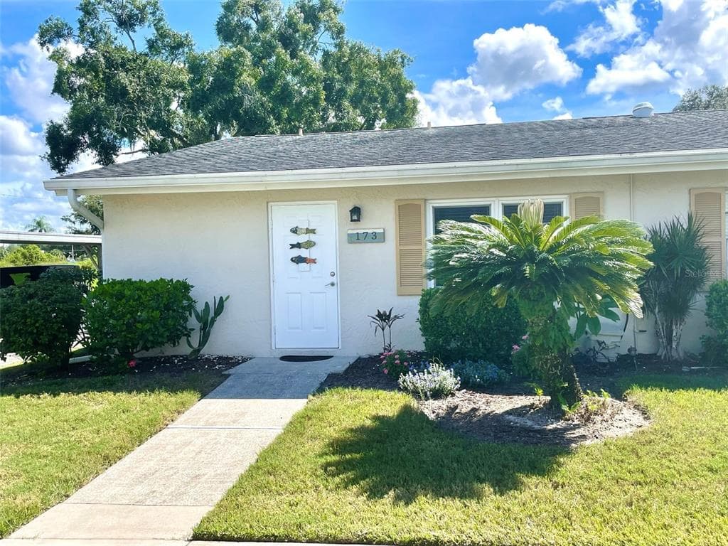 2202 CLUBHOUSE DRIVE UNIT 173 SUN CITY CENTER, FL 33573
