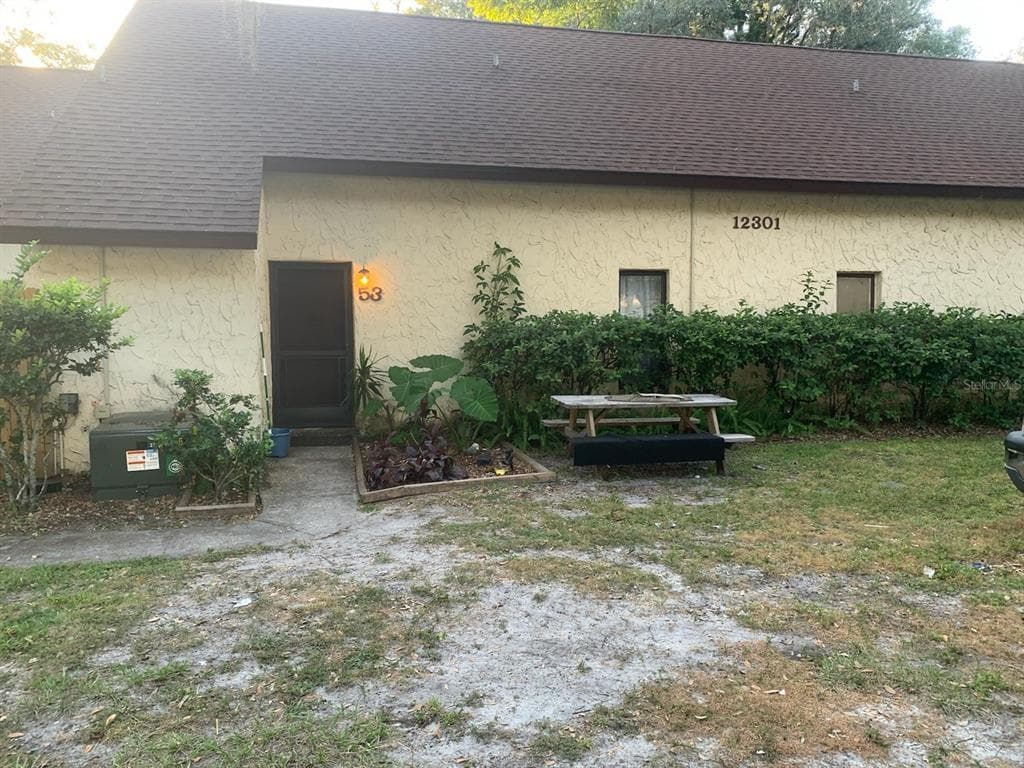 12301 N 58TH STREET UNIT 53 TAMPA, FL 33617