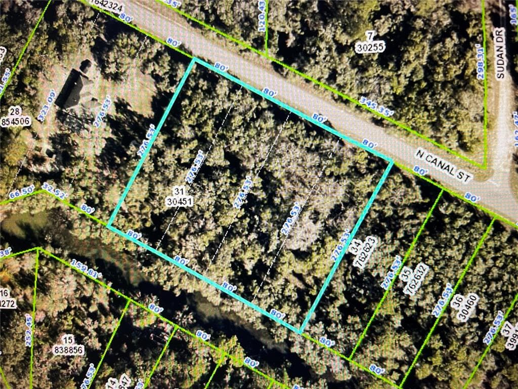 7315 N CANAL STREET WEBSTER, FL 33597