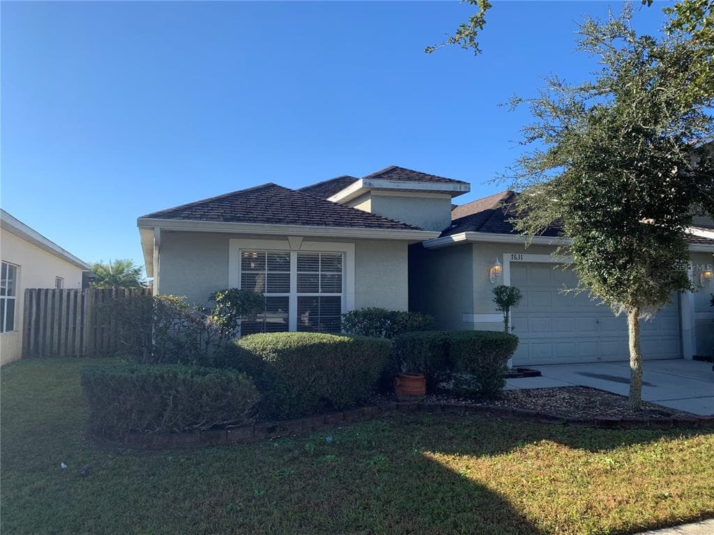 7631 WOOD VIOLET DRIVE GIBSONTON, FL 33534