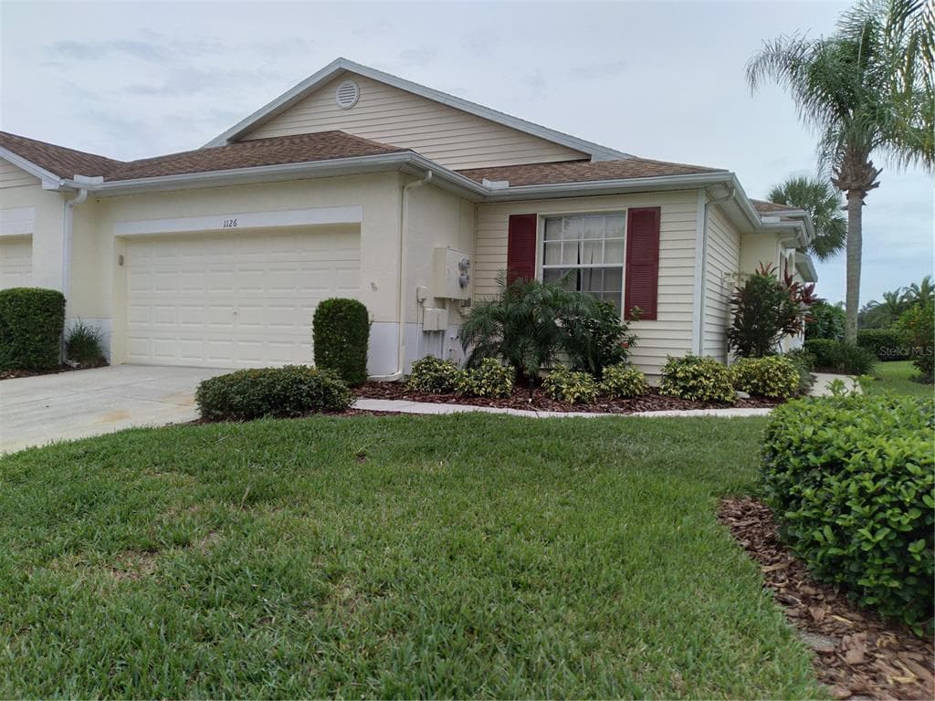 1126 RADISON AVENUE UNIT 1126 SUN CITY CENTER, FL 33573