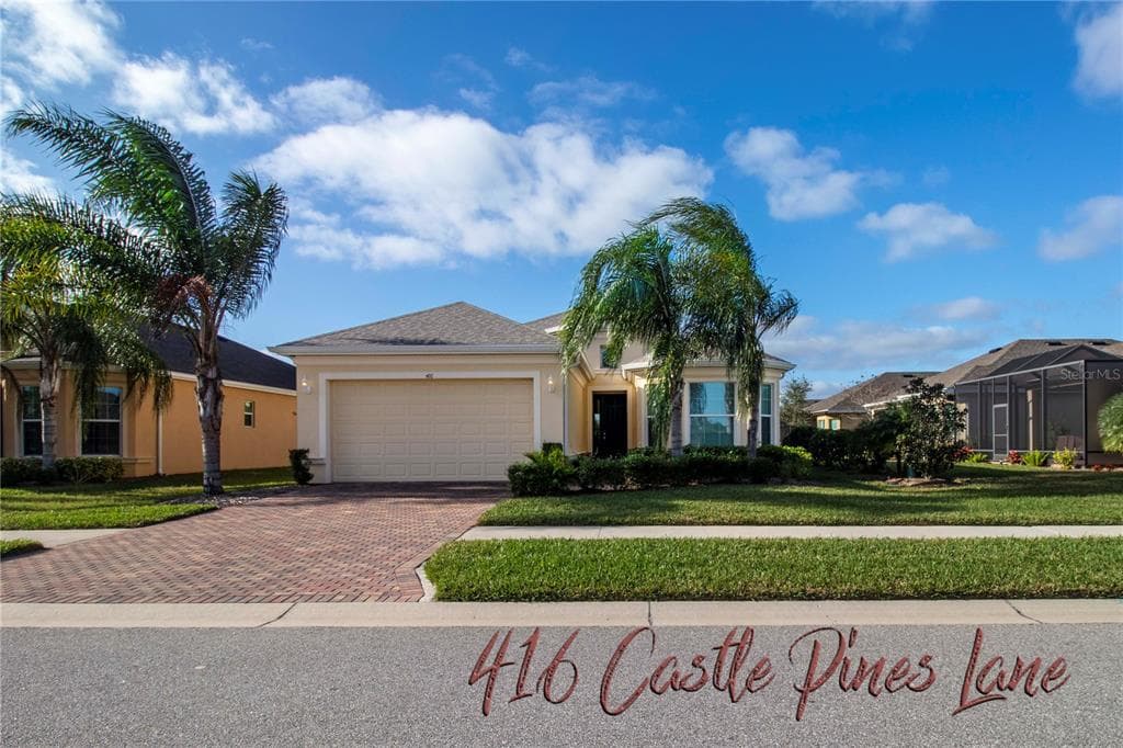 416 CASTLE PINES LANE SUN CITY CENTER, FL 33573