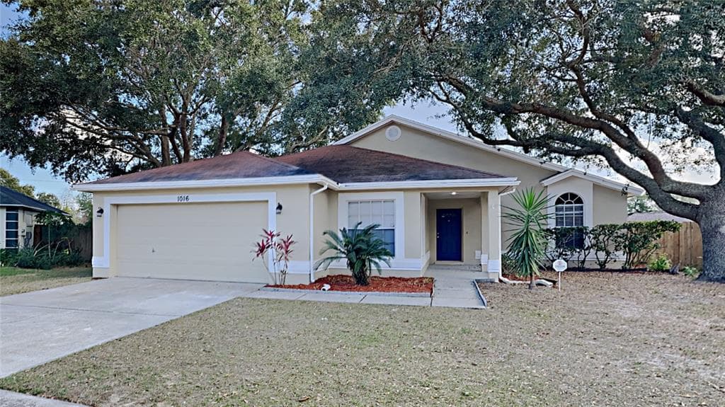 1016 MALLETWOOD DRIVE BRANDON, FL 33510