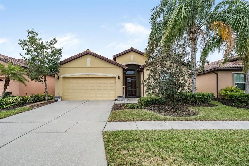 306 CEDAR FALLS DRIVE APOLLO BEACH, FL 33572