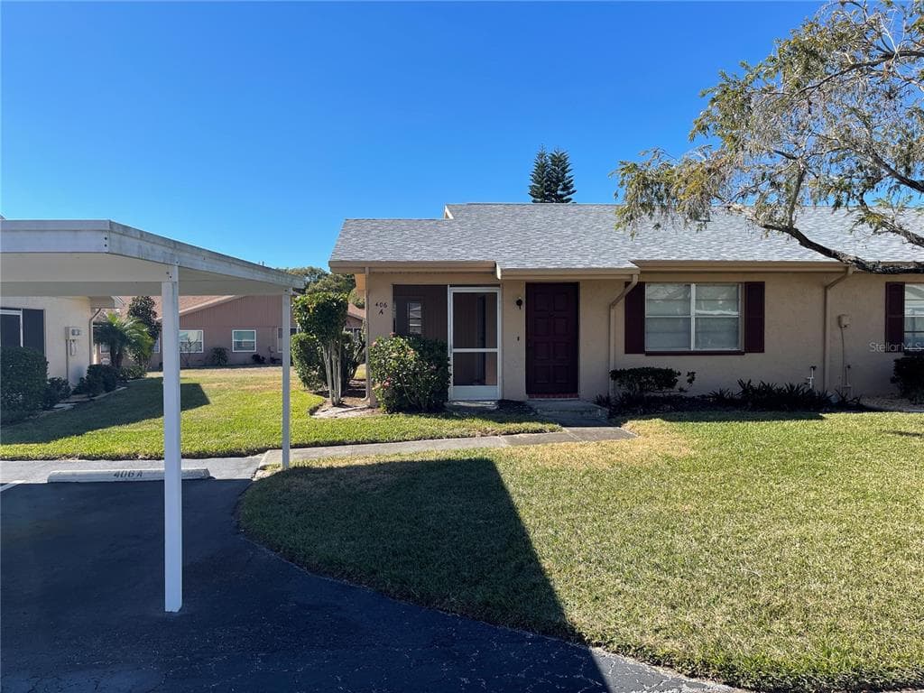 406 FLANBOROUGH TRAIL UNIT A SUN CITY CENTER, FL 33573