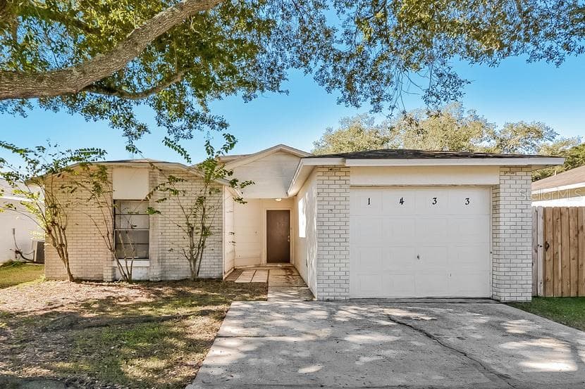 1433 THISTLEDOWN DRIVE BRANDON, FL 33510