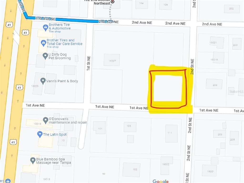 000 1ST AVE NORTHEAST LUTZ, FL 33549