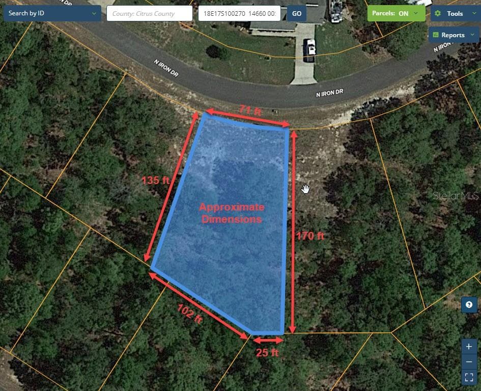 11060 N IRON DRIVE CITRUS SPRINGS, FL 34434
