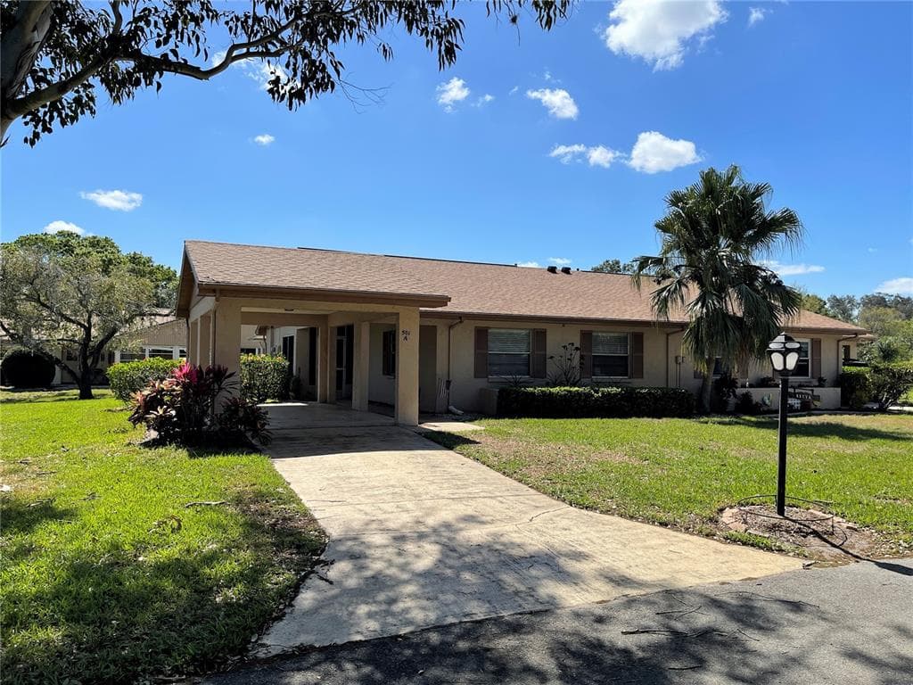 501 FALKIRK COURT UNIT A SUN CITY CENTER, FL 33573