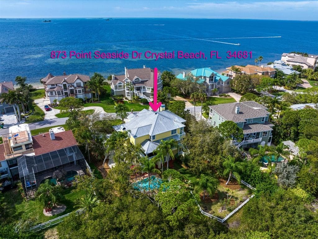 873 POINT SEASIDE DRIVE CRYSTAL BEACH, FL 34681