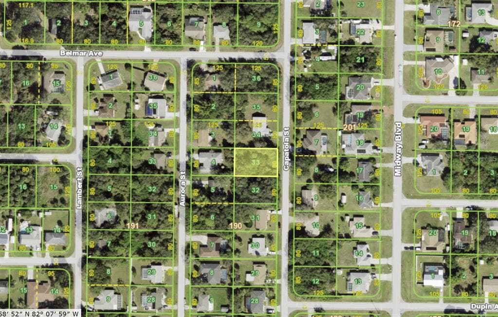 330 CAPATOLA STREET PORT CHARLOTTE, FL 33948