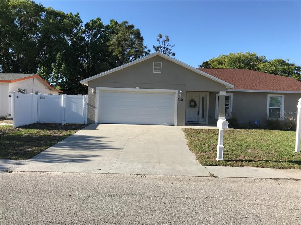 8151 REDFIELD DRIVE PORT RICHEY, FL 34668