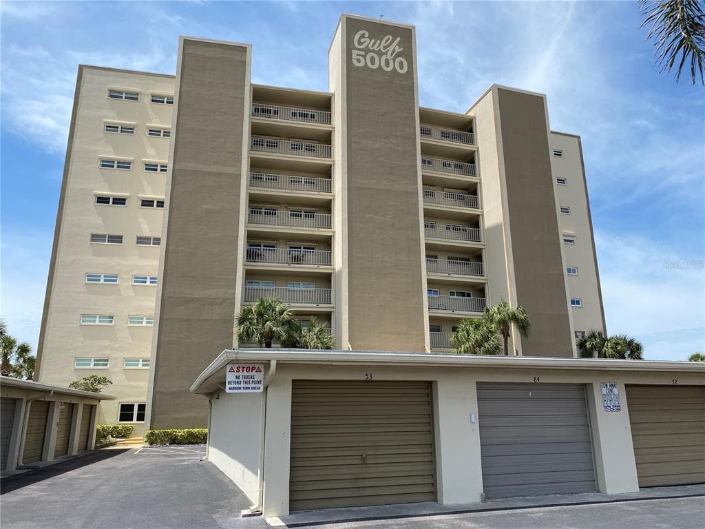 5000 GULF BOULEVARD UNIT 503 ST PETE BEACH, FL 33706