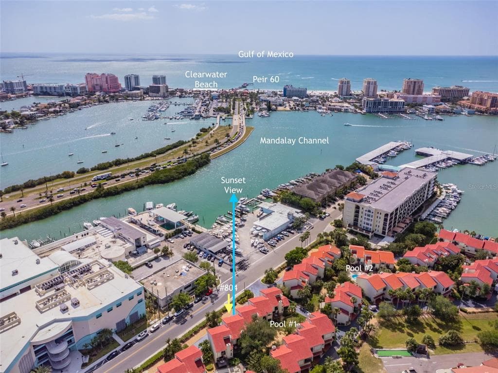 240 WINDWARD PASSAGE UNIT 804 CLEARWATER, FL 33767