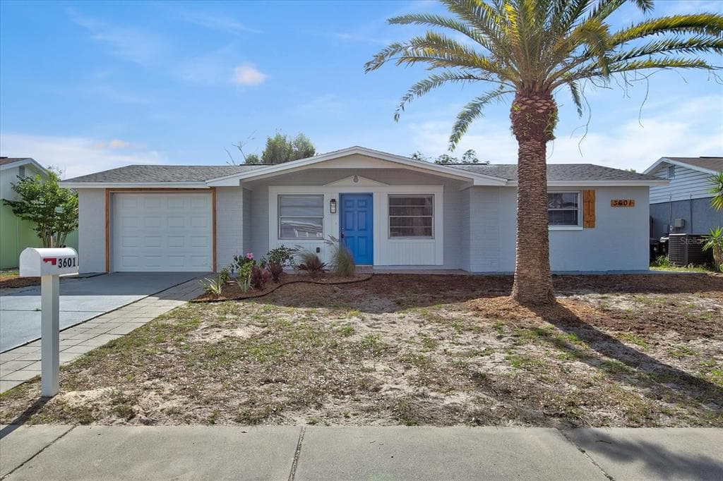 3601 WOODCOCK DRIVE NEW PORT RICHEY, FL 34652