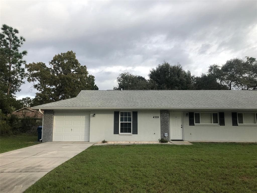 4339 MILLWOOD ROAD SPRING HILL, FL 34608