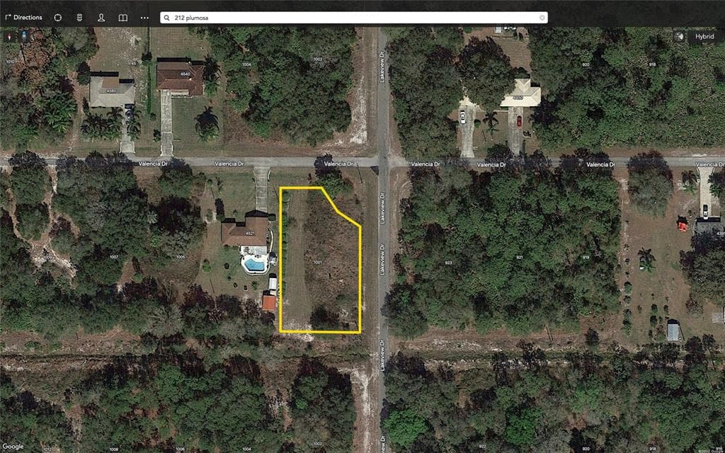 1001 VALENCIA DRIVE INDIAN LAKE ESTATES, FL 33855