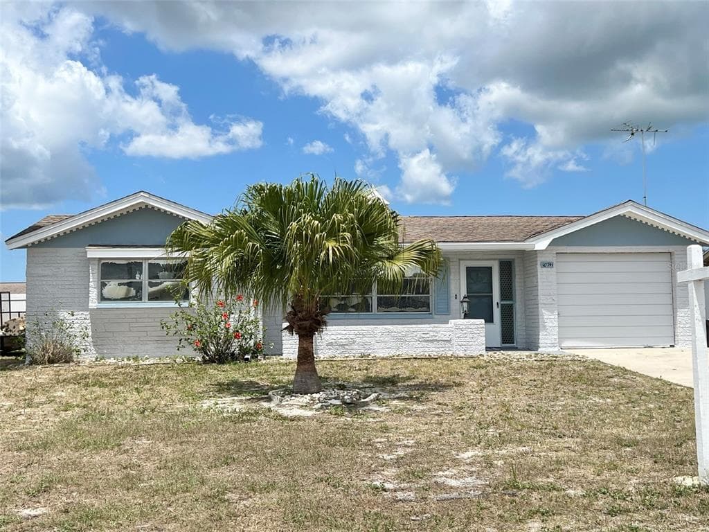 10741 MANCHESTER ROAD PORT RICHEY, FL 34668