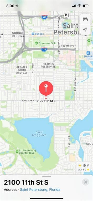 2100 11TH STREET S ST PETERSBURG, FL 33705
