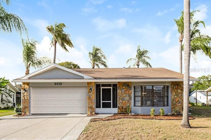 8613 BRIDGEWATER DRIVE NEW PORT RICHEY, FL 34655