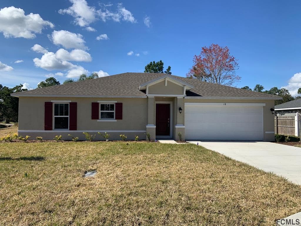 18 WHITE HURST LANE PALM COAST, FL 32137