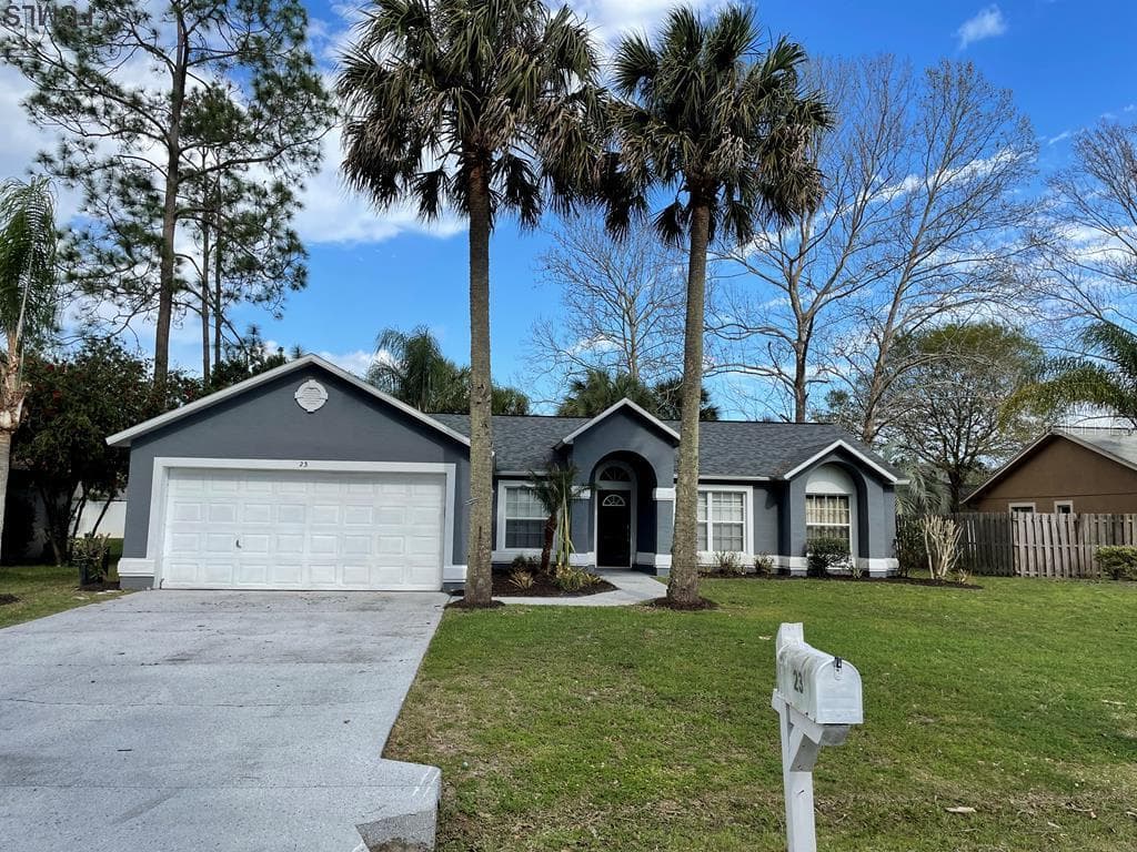 23 WESTGLEN LANE PALM COAST, FL 32164