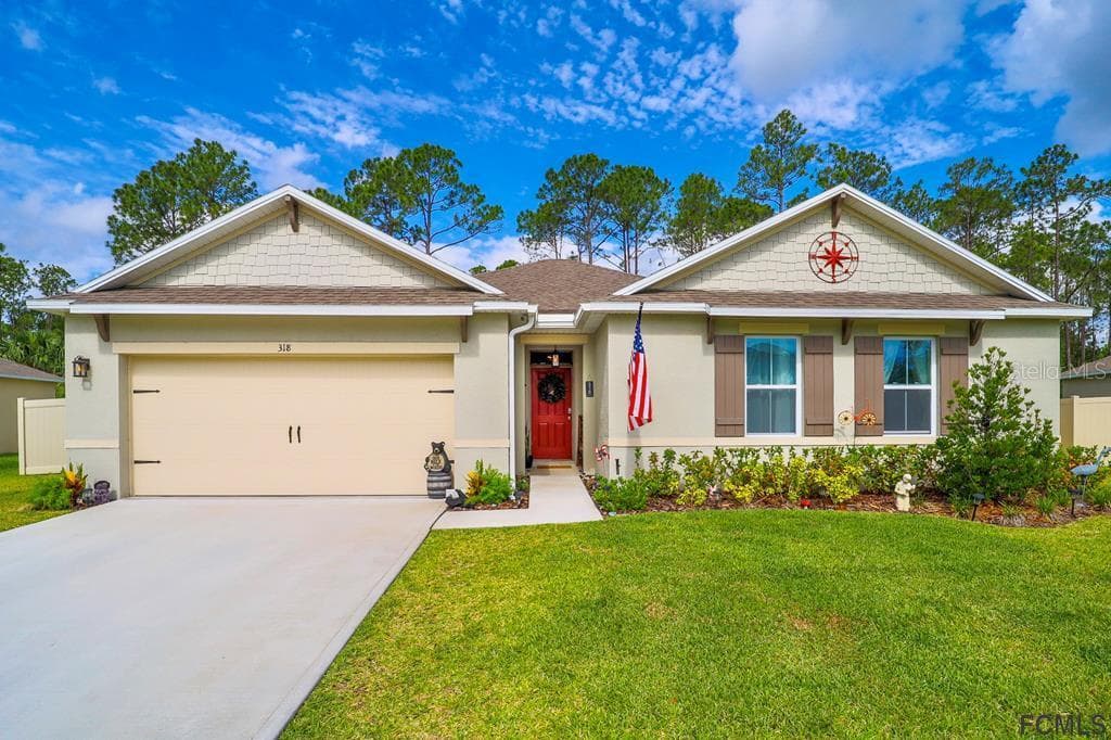 318 SANDOVAL DRIVE ORMOND BEACH, FL 32174