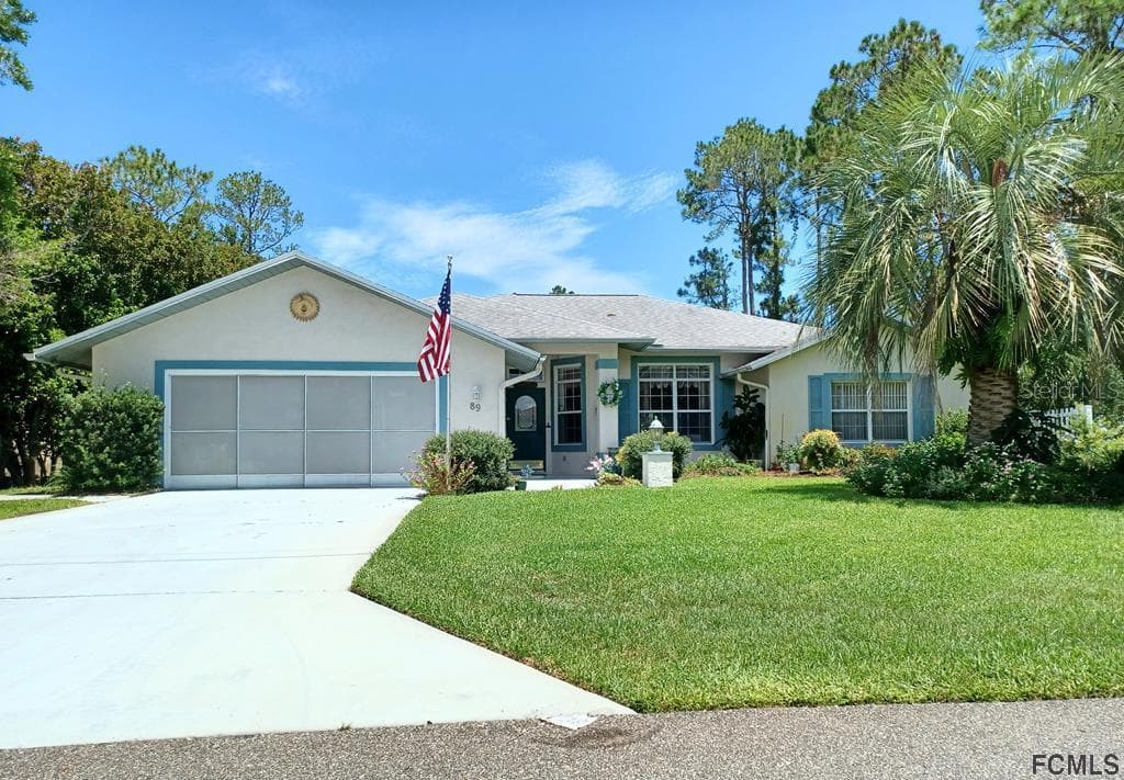 89 PEPPERDINE DRIVE PALM COAST, FL 32164