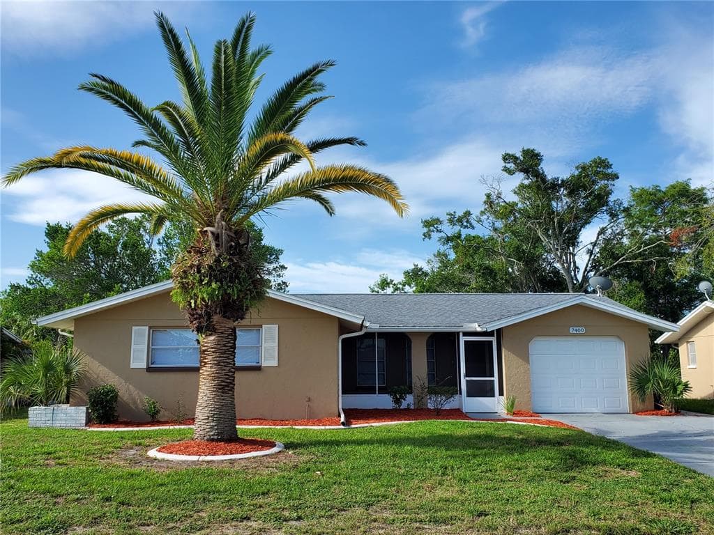 7400 CHERRY LAUREL DRIVE PORT RICHEY, FL 34668